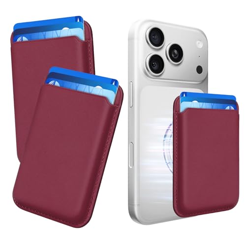 KRTALS Magnetic Wallet Cell Phone Card Holder for Phone Case with Mag-Safe