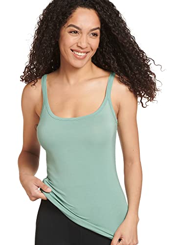 Image of Jockey Women's Undershirt Supersoft Cami, Sage Mint, XL