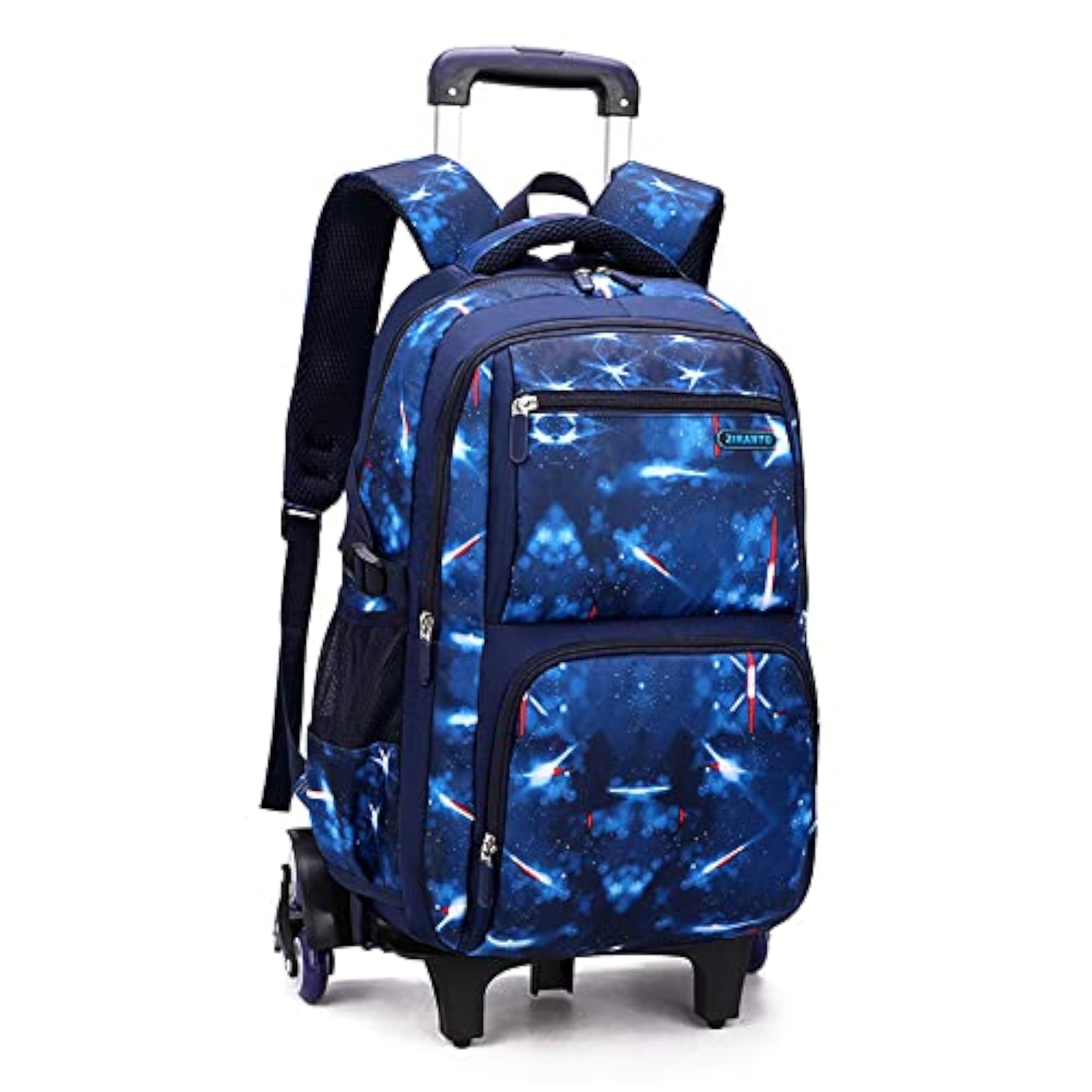 Kids Rolling Backpack for Boys and Girls, Wheeled School Bag