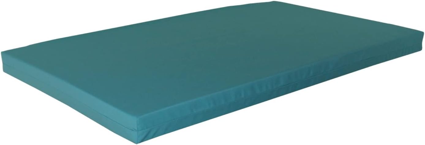 Furniture Barn USA 75" Swing Bed Cushion, 4" Thick, Aqua