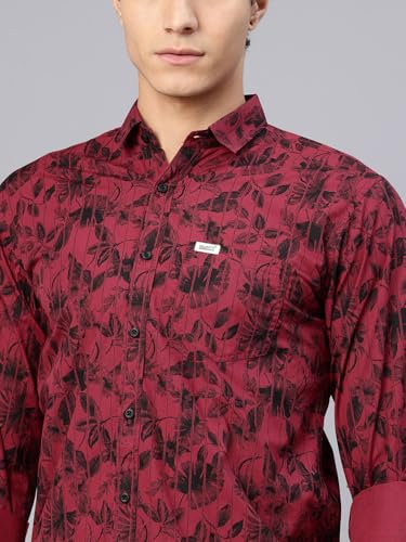 Image of Majestic Man Pure Cotton Printed Trendy & Comfortable Casual Shirt