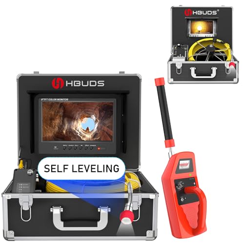 HBUDS Self-Leveling Sewer Camera
