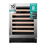 Adega de Vinhos Hisense para 54 Garrafas HWL-54W1ANQRI (110V, Volts)