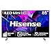 Produktbild Hisense 85U7KQ (85 Zoll) Fernseher 4K Mini LED ULED HDR Smart TV, Quantum Dot, 120Hz, HDMI 2.1, Game Mode Pro, Dolby Vision IQ & Atmos, Bluetooth, Alexa Built-in, Anthrazit