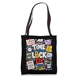 Time to Lock in Test Day Teachers Testing Day Motivation Tote Bag