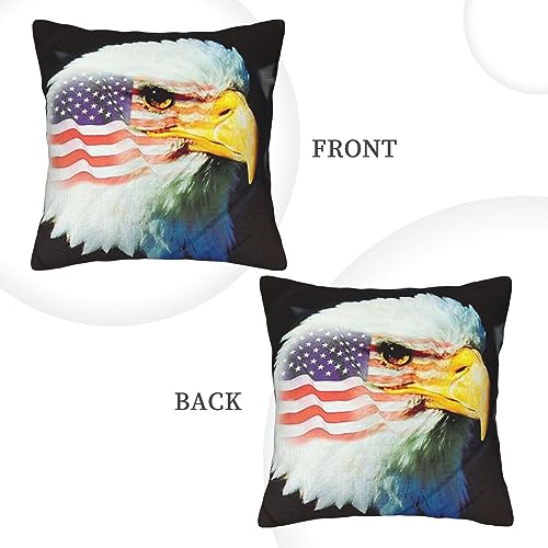 Housse coussin aigle en velours pour rénover votre canapé usé