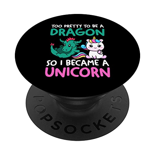 Les dragons et les licornes peuvent faire des créatures mythiques PopSockets PopGrip Interchangeable