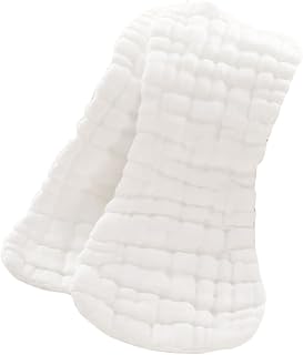 DIKACA 5 Piezas De Gasa De Algodón Para Bebés De Algodón Pañal De Bebé Para Blanco