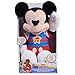 Disney Junior Mickey Mouse Funhouse Singing Fun Mickey Mouse 13 Inch Lights and Sounds Feature Plushie, Sings The Wiggle Giggle Song, Kids Toys for Ages 3 Up by Just Play