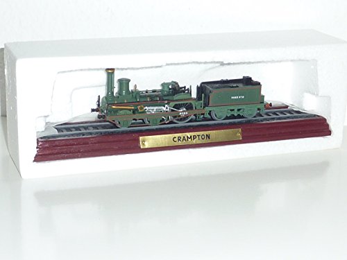 Preisvergleich Produktbild CRAMPTON LOKOMOTIVE STANDMODELL 1:100 - ATLAS VERLAG