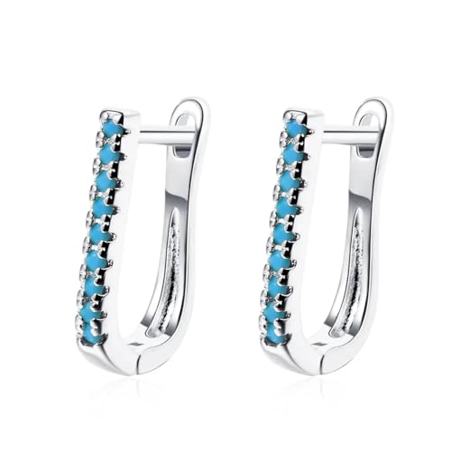 Boucles d'oreilles Stud Hoop de qualité supérieure, parure raffinée pour femme pour les mariages