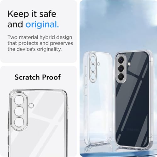Image of Jkobi Silicone Back Cover Case for Samsung Galaxy A57 5G (Clear Shockproof Case with Camera Protection | Soft and Flexible | Transparent)