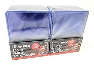 Ultra Pro 55pt Toploader Kartenhüllen, 50 Stück