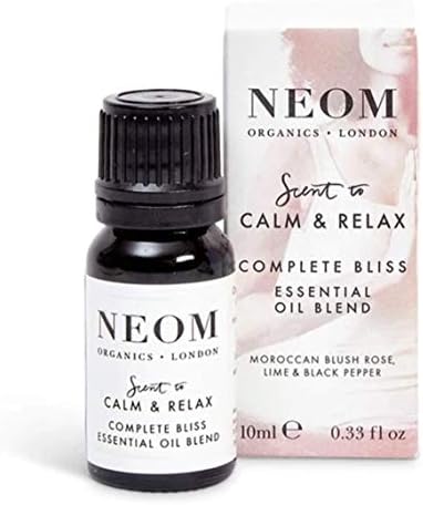 NEOM - Happiness Essential Oil Blend, 10ml | Neroli, Mimosa & Lemon | Scent to Make You Happy Range