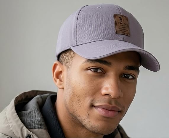 Image of rytoria Combo 3 Pcs Cap for Men and Women Unisex Cotton Caps Adjustable Strap Free Size Summer Sports Cricket Gym Dance