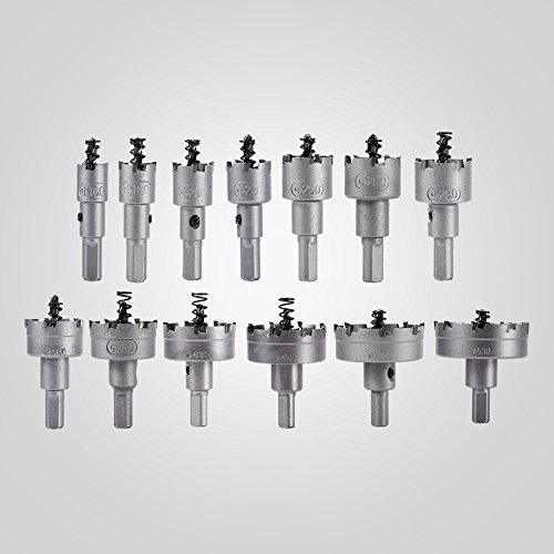 Set di 13 punte per sega a tazza, 16 mm-53 mm, in