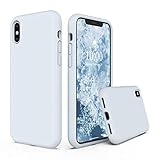 SURPHY Silicone Case Compatible with iPhone Xs Case iPhone X Case 5.8 inches, Liquid Silicone Phone...