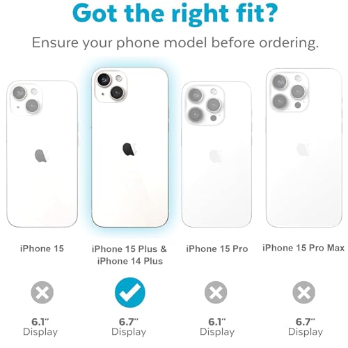 Coque iPhone 15 Plus et 14 Plus protection hybride double couche - 2