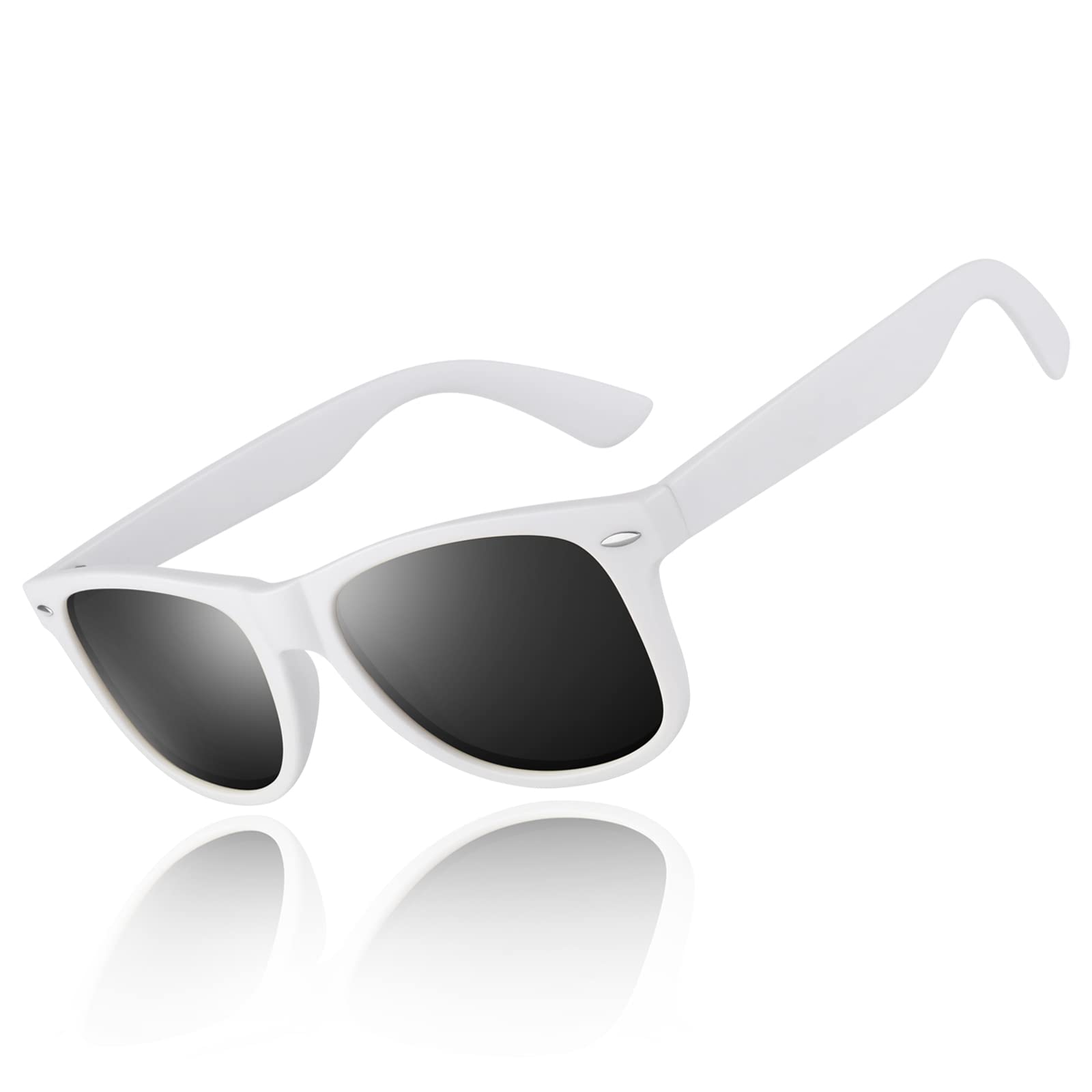 Polarized Sunglasses Men Women,Black Square Sun Glasses UV400