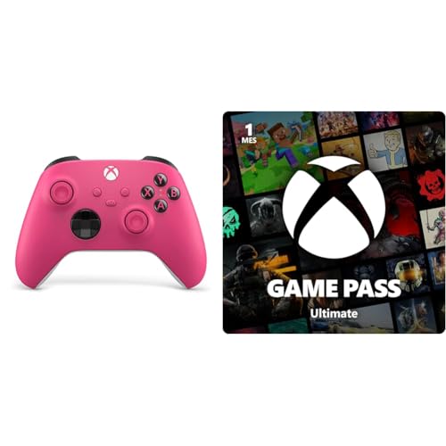 Xbox Mando Deep Pink + Game Pass Ultimate | Suscripción de 1 mes