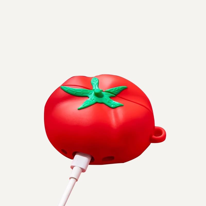 Apple AirPods お野菜さま専用 Amazon | 対応AirPods Pro1/2用の ケース 第1世代 第2世代 果物 トマト
