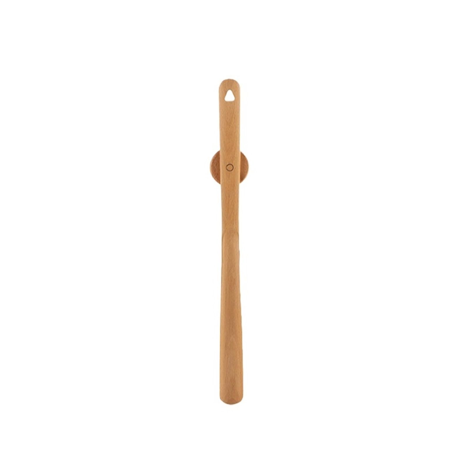 WNBFTTK Calzador Calzador magnético de madera haya con mango extendido y extractor zapatos maciza