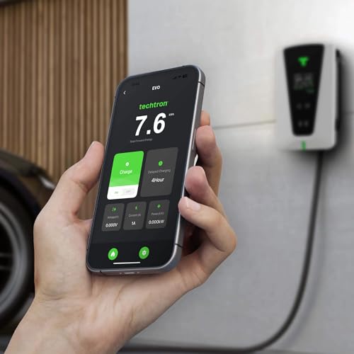 Chargeur EV Type 2 techtron pour recharger rapidement à la maison 32A