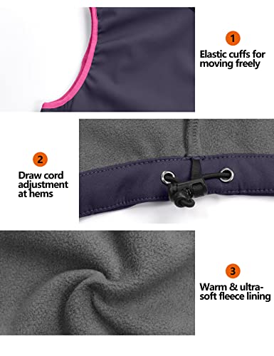 Little Donkey Andy Women's Fleece lined Softshell Vest Lightweight Windproof Sleeveless Jacket for Hiking Outdoor Travel Golf - Image 5
