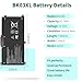 BK03XL 916811-855 Battery for HP Pavilion X360 Convertible 14-ba0xx 14-ba2xx 14m-ba0xx 14m-ba1xx 14m-ba011dx 14m-ba013dx 14m-ba114dx 14-ba253cl 14-bal125cl 14-ba153cl 14-ba002ne 14-ba009la 14-ba125cl