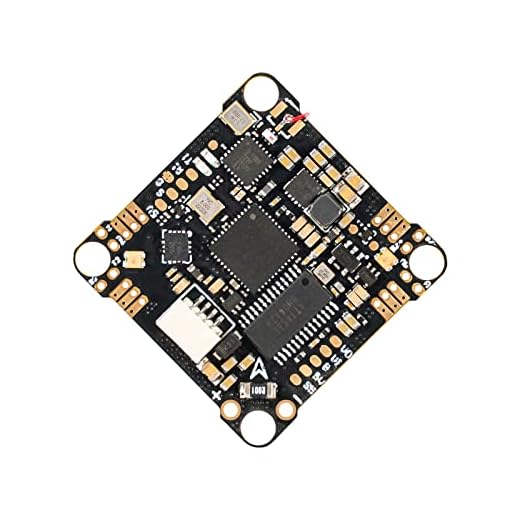 BETAFPV SPI ELRS F4 1-2S 12A AIO Brushless Flight Controller V2.2 with BMI270 Gyro BB51 BLHeli_S Hardware Compatible for 1-2S UltraLight 3" Toothpick Drones, 85mm Whoop Drone, Cetus X 2S Drone
