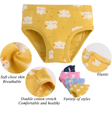 Image of Boboking Girls Soft Panties Toddler Underwear Kids Cotton Briefs