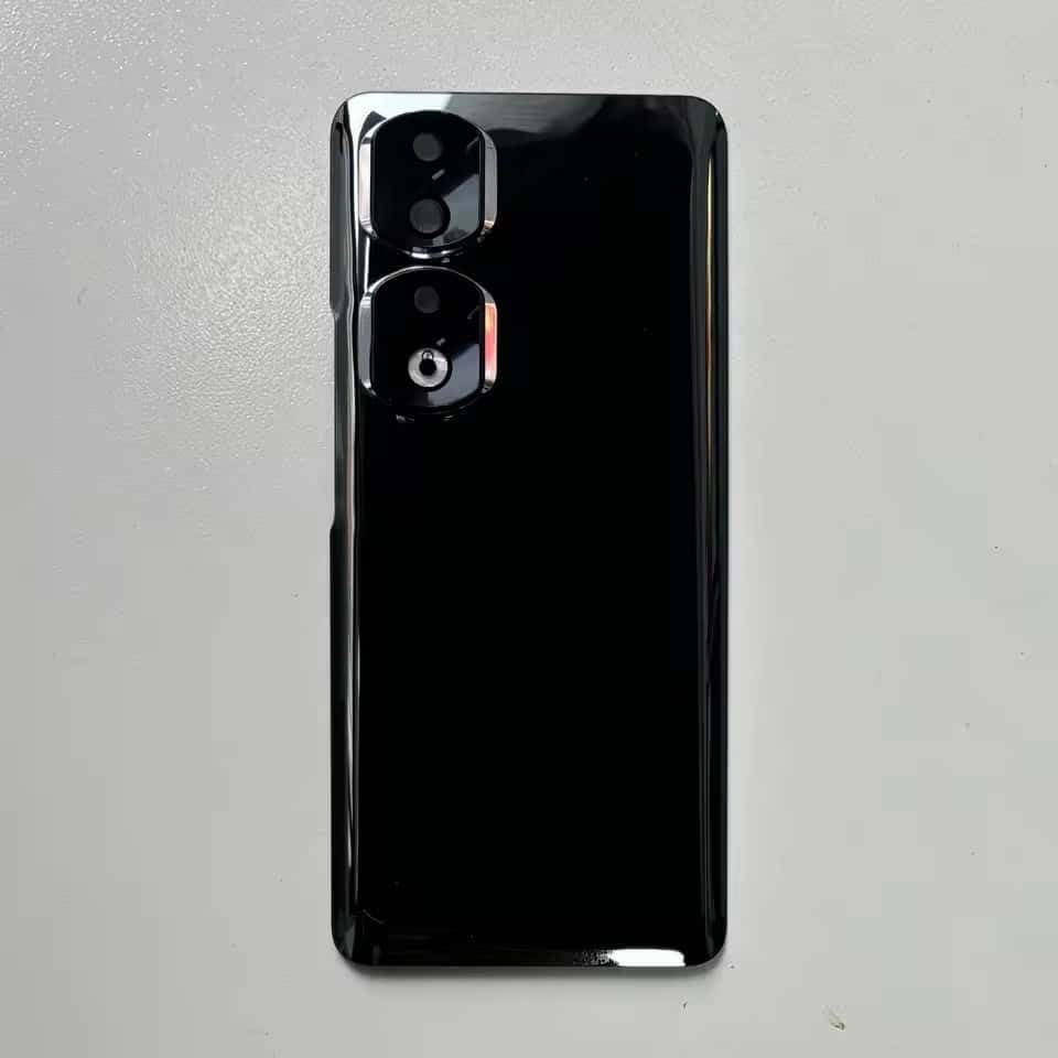 YOOOKOOO Compatible Rear Back Cover for Huawei Honor 90 – Battery Door Housing Replacement Part (Silver with Lens)