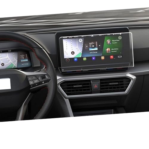 Écran Cupra Leon 2020 protégé par ce film tactile 10 pouces anti-rayures