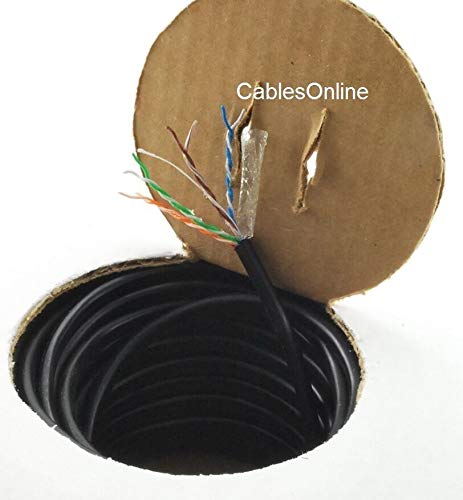 Cable CAT6 250ft 23AWG Cobre Puro Exterior Enterrado miniatura 3