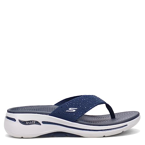 Image of Skechers Women Go Walk Arch Fit Daz Slippers