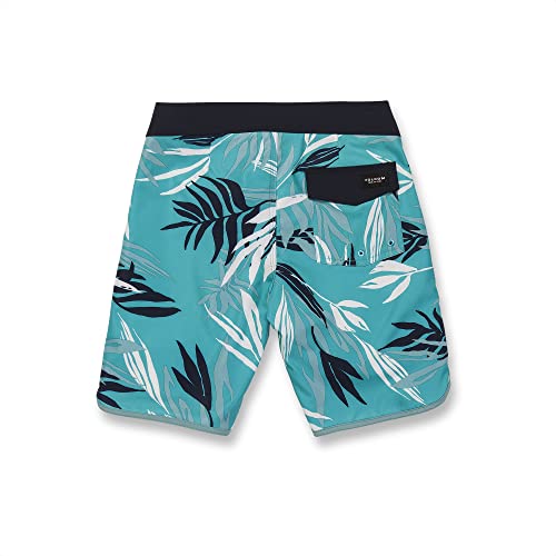 Image of Volcom Boys Bleeding Leaf Mod Electric Blue 27
