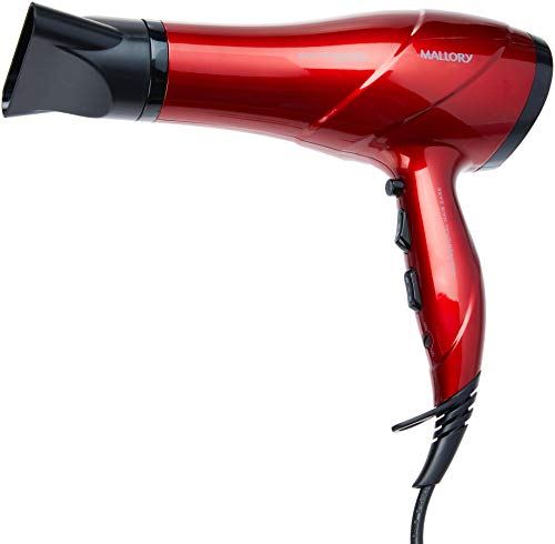 Secador de Cabelo Mallory Íon Pro 4000 Bivolt Vermelho