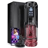 2026 Thrusting Machine Devices Automatic Electric Male 7 Modes Men Sucking Men Machine Suction Adult Toy Auto Machine Pocket Man Underwear PNY477 (Black1)