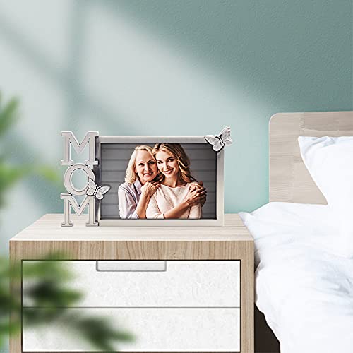 Lasody Mom Picture Frame,Mom Gifts,I Love Mom Butterfly Photo Frame, Mothers Day Picture Frame #TOP6