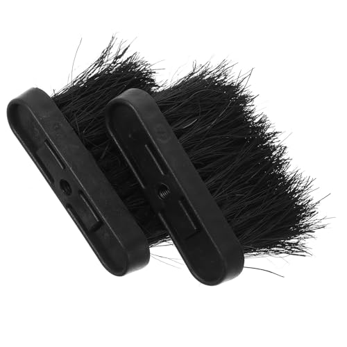 Homoyoyo 2 pièces Tête de Rechange pour Balayette Cheminée PP et Sisal Brosse Ramonage Dense et Résistante Accessoires de Nettoyage pour Foyers et Poêles Lot