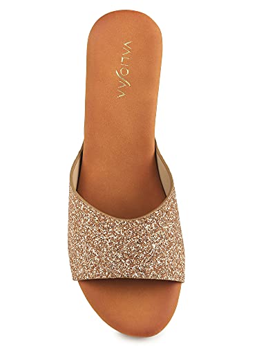 Image of Valiosaa Rose Gold Women Heels - 1637RG 40