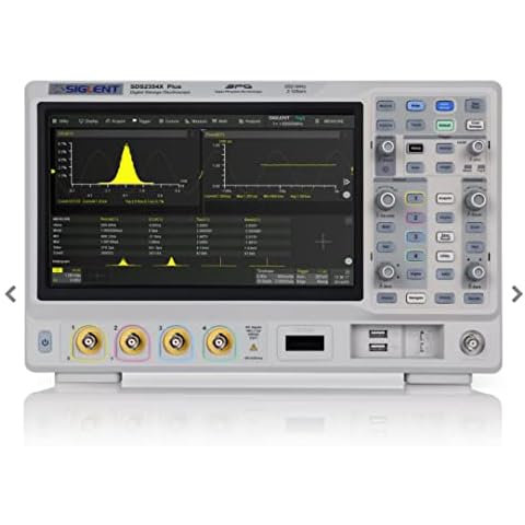 SIGLENT Serie SDS2000X Plus Digitales Phosphor-Oszilloskop, 4 Kanäle, 100 MHz, Bandbreite, 200 MP Speichertiefe, 10,1 Zoll Monitor Cover