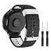 Produktbild Isabake Armband für Garmin Forerunner 235 735XT 230 220 620 630, Ersatzband aus weichem Silikon für Garmin Beobachten 735xt/235Lite/220/230/235/620/630 (Schwarz)