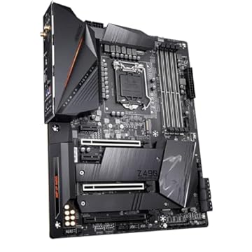 Placa-Mãe ATX LGA1200 Z490, DDR4, Wi-Fi 6, 2.5G LAN, Dual M.2 e USB 3.2 Gen2