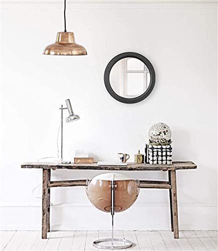 Vanity Mirror Mirror, Bathroom, Wall-Mounted, Dressing Table ，Scandinavian Mirror - Round Mirror Wall-Mounted Bathroom Mirror Vanity Mirror Wall Mirror Folding Vanity Mirror (Size : Diameter 60Cm) #TOP6