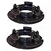 4Pcs Rear Upper/Lower Spring Isolator Kit Rubber Set Compatible for Jeep Grand Cherokee 1999 2000 2001 2002 2003 2004 Rear Coil Spring Isolator Replaces# 52088346AB 52088402AB
