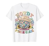 Howdy Fourth Grade Cowgirl Country 4th Grade Back to School T-Shirt
