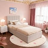 Tissu Lin Confortable et Durable: Fabriqué en lin beige doux et hypoallergénique : respirant, résistant à l’usure et anti-pilling. Couleur neutre s’intègre à toute décoration.