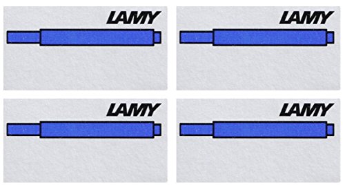Lamy T10 Lot de 4 Cartouches d'encre Bleu