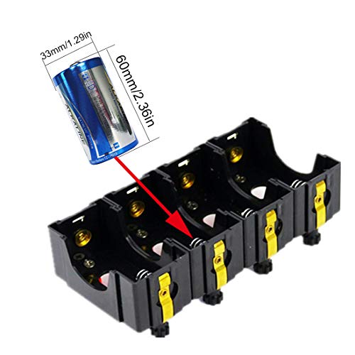 Image of 6pcs Series or Parallel D Battery Holder:Used for Physics Laboratory,School Electronic Experimenting,Great for Demos Teaching Basic Principles of Electricity & How a Simple Circuit Works